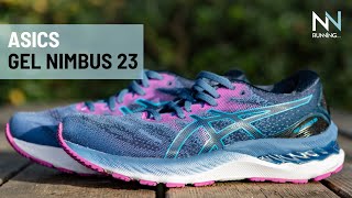 ASICS GEL NIMBUS 23 REVIEW  El buque insignia de la casa nipona [upl. by Sadowski27]