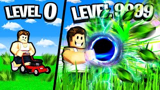 BLACK HOLE LAWN MOWER UNLOCKED  Roblox Mowing Masters [upl. by Aela]