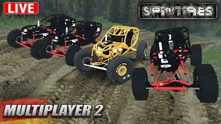 Spintires Multiplayer 2  LIVESTREAM  Dicke Hügel und geile Typen [upl. by Thorfinn]