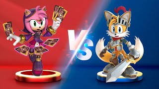 Sonic Dash  Valiant Tails VS Fortune Teller Amy  Movie Sonic vs All Bosses Zazz Eggman [upl. by Baxter]