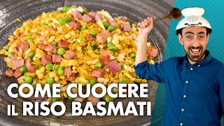 Come cuocere il riso basmati TUTTORIAL [upl. by Lielos]