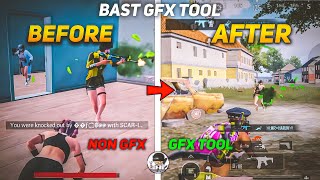 BEST GFX TOOL FOR BGMI UPDATE 34PUBG 60 FPS UNLOCK MORE HEADSHOT ☑️🔥 [upl. by Thetes]