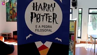 quotObra Harry Potter e a Pedra Filosofalquot na Biblioteca V Campinas em VRSA em 24 línguas GUADINFORMA [upl. by Rastus]