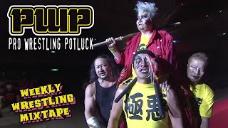 LAUNDRY DAY REF  Pro Wrestling Potluck 145  RING ANNOUNCER STORIES  Positivity in Wrestling [upl. by Solana]