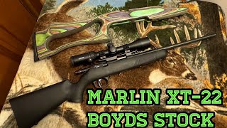 Marlin XT22 Boyds stock upgrade [upl. by Assiralk868]