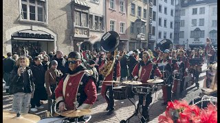 Amriswiler Marktplatzpfuuser  Einmarsch  Fasnacht Schaffhausen 2024 [upl. by Renfred]