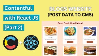 Contentful CMS with React JS  Part 2   Easy Tutorial [upl. by Yellehs843]