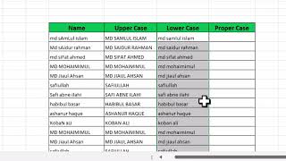 How to Change case Uppercase Lowercase and Proper Case [upl. by Latini927]