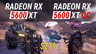 Radeon RX 5600 XT vs Radeon RX 5600 XT OC  8 games  Full HD [upl. by Ssor]