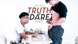 Strangers play Truth or Dare Drink or Strip  Kevin Tristan amp Titus Low  GenZ Magazine [upl. by Roanna]