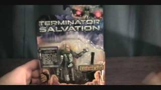 Terminator Salvation 4 inch T600 figure review [upl. by Analram]