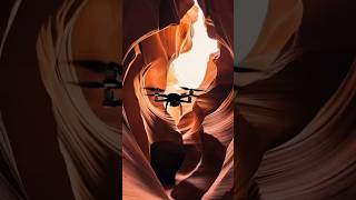 Antelope Canyon Arizona Drone View shorts [upl. by Ellwood]