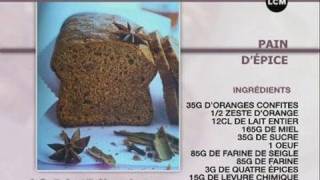 Recette de Noël le pain dépice dAnneSophie Pic [upl. by Einnahpets]