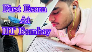 FIRST EXAM AT IIT BOMBAY  Life After JEE at IIT iitbombay vlog iitbombayvlogs [upl. by Ralph]