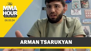 Arman Tsarukyan Islam Makhachev ‘Very Easy Fight For Me’ If He Shows Up Like UFC 302  The MMA Hour [upl. by Tolkan]