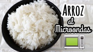 ARROZ AL MICROONDAS  Recetas Microondas Fáciles [upl. by Eimor75]