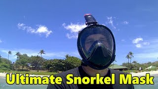 Ultimate Snorkel Mask is easy to use Cozia Design Snorkel Set [upl. by Hildie]