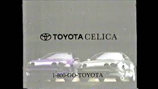 1995 Toyota Celica quotAs beautiful to drive as it is to look atquot TV Commercial [upl. by Taveda]