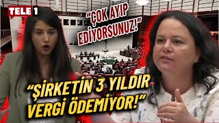 DEMli Dilan Kunt Ayandan AKPli Nilgün Öke Sen kendi şirketinin vergisini bile ödemiyorsun [upl. by Ysdnyl975]