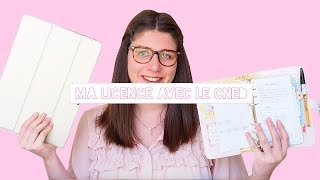 MA LICENCE A DISTANCE AVEC LE CNED [upl. by Renell]