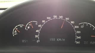 Mercedes CL500 C215 Acceleration 100250 kmh [upl. by Lyrred]