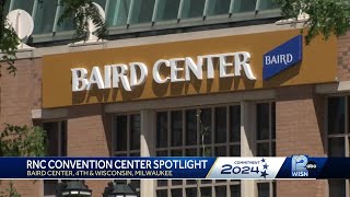 Newly expanded Baird Center prepares for RNC [upl. by Arbmahs]