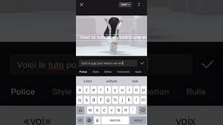 Tuto pour mettre une voix française sur CapCut [upl. by Estrin]