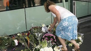 Flowers and candles at Schiphol airport to remember MH17 [upl. by Cris]