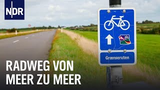 Radtour Grenzroute zwischen Deutschland und Dänemark  die nordstory  NDR Doku [upl. by Quint]