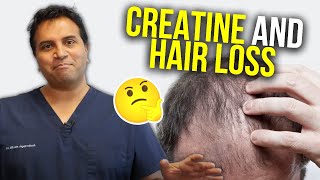 Does Creatine Cause Hair Loss  The Hair Loss Show [upl. by Namajneb428]