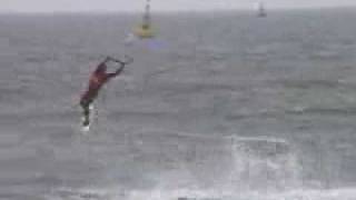 Robbie Naish WK Kitesurfing 2001 Scheveningen [upl. by Harad168]