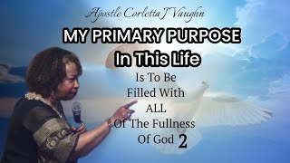 My Primary Purpose In This Life Part 2 [upl. by Maddox]