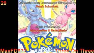 Pokémon Mewtwo Strikes Back  The Complete Original Score  29 Three On Three [upl. by Folger]