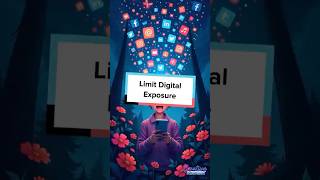 Stress ManagementLimit Digital Exposure motivation health facts fitness fyp shorts short [upl. by Lev201]