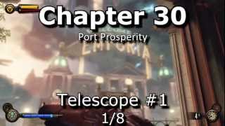 BioShock Infinite  Chapter 30  100 Collectibles  Voxophones Kinetoscopes Telescope amp Infusions [upl. by Hijoung]