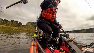 30 LBS of BASS from a Kayak [upl. by Elgna]