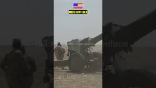 Powerful Firing of M198 Howitzer Can Shooting Dozen of Missile to Threat Enemy shorts [upl. by Doownelg]