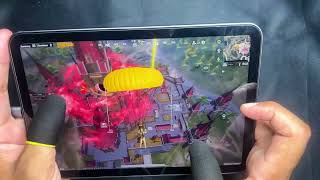 iPad Mini 6 HANDCAM PUBG Mobile New UPDATE 34  HDRExtreme 60fps Graphics🔥 Test [upl. by Mullins]