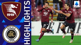 Salernitana 22 Spezia  Verdi nets a brace in first game for Salernitana  Serie A 202122 [upl. by Aker]