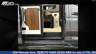 Phenomenal 2024 Remote Vans Class B RV For Sale in Fife WA  RVUSAcom [upl. by Gottlieb]