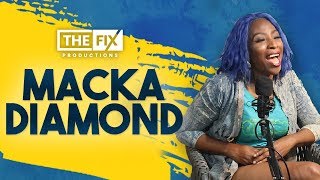 Macka Diamond on Being Trolled For Her Age Career Longevity amp Cucumber Challenge Song [upl. by Ahseikal]