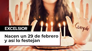 Año bisiesto Así festejan los que cumplen años un 29 de febrero [upl. by Yunfei]