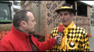 Fasnacht Therwil 2014  regioTVplus [upl. by Ezirtaeb]