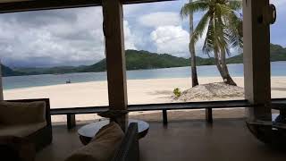 My Beach Vacation  Palawan Philippines  Arrival at Pangulasian Island ResortEl Nido [upl. by Halyhs523]