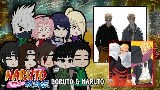 Friends Naruto React To Future  Boruto amp Naruto 🇮🇩🇬🇧 Gacha Reaction [upl. by Latif341]