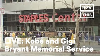 Kobe Bryant Memorial Service  LIVE  NowThis [upl. by Ultann]