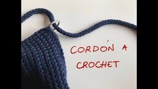 Cordón a crochet [upl. by Hertzog576]