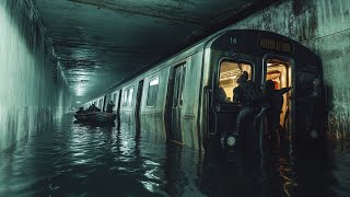 Um Túnel Desmorona no Metro e os Passageiros lutam pela Sobrevivência  Filme Dublado em Português [upl. by Nerrol]