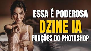 Nova IA DZINE melhor Photoshop  Tutorial Completo [upl. by Ihana]