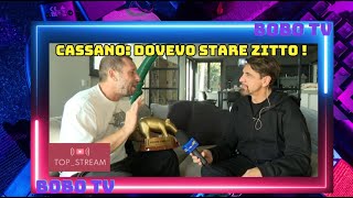 ULTIMA DICHIARAZIONE SHOCK DI CASSANO DOPO BOBO TV DOVEVO STARE ZITTO [upl. by Oranneg]